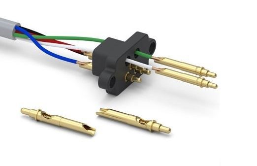 Solder-cap Pogo Pin Connector for soldering Solder-cap Pogo Pin Connector for soldering