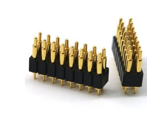 16-kolíkové kruhové konektory Pogo Pin