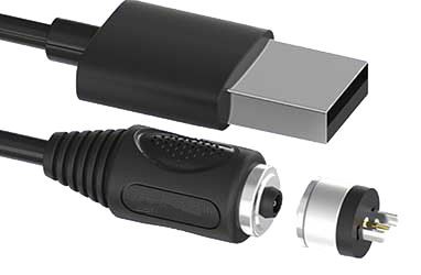 Pozlátený konektor Pogo Pin Connector samec-samica