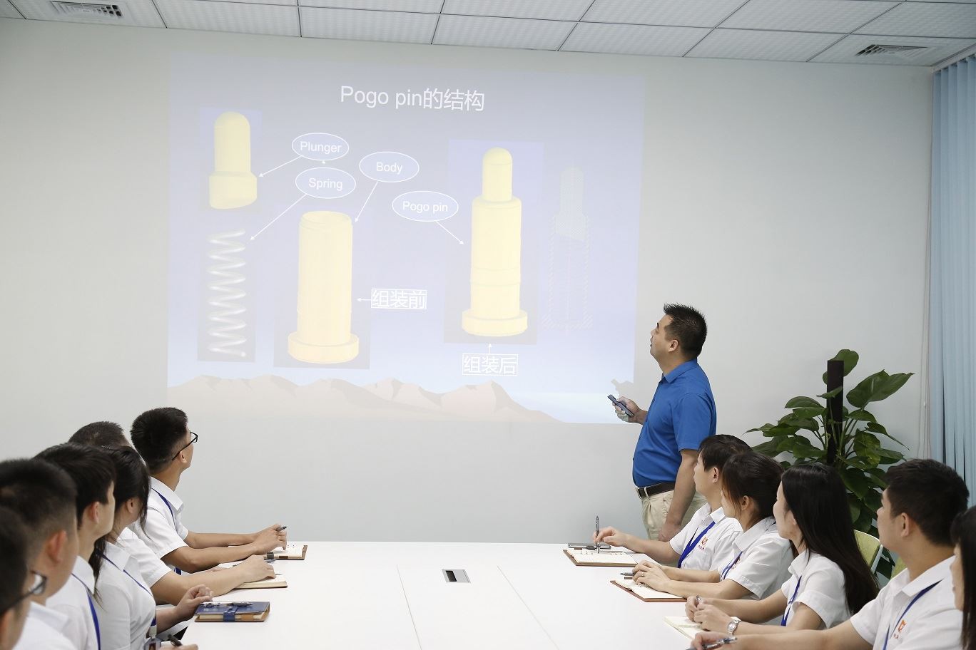 Pogo Pin navrhnutý pre medicínske HMI riešenia