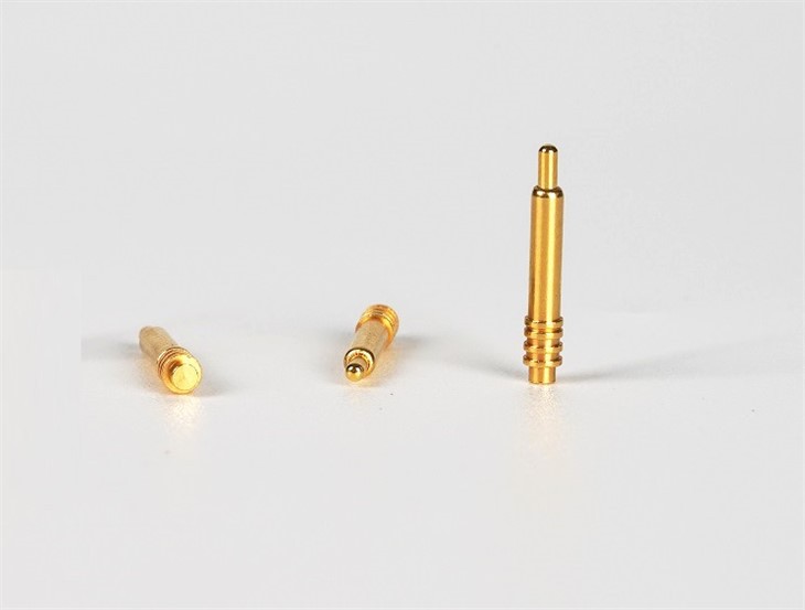 Pozlátená rovná ihla Pogo Pin