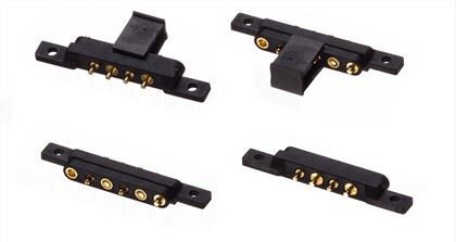 Dip dizajn Pogo pin samec a samica konektor