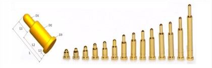 Pružné kolíky Pogo pre magnetický konektor