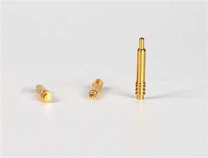 Pozlátená rovná ihla Pogo Pin