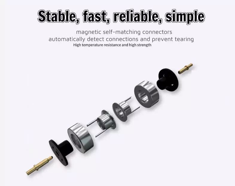 Náš magnetický konektor Pogo Pin