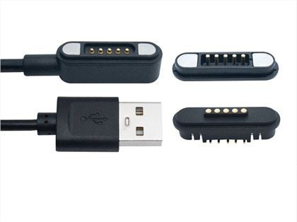 5-kolíkový magnetický nabíjací konektor Pogo