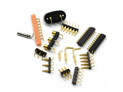 Samec a samica Pravouhlý konektor Pogo Pin