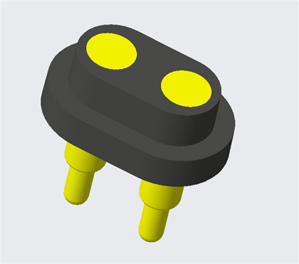 2pinový vodotesný konektor PogoPin