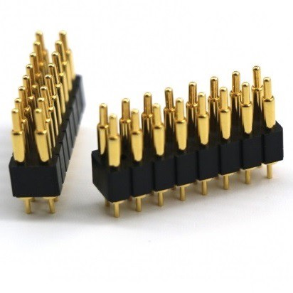 Dvojradový konektor Pogo Pin