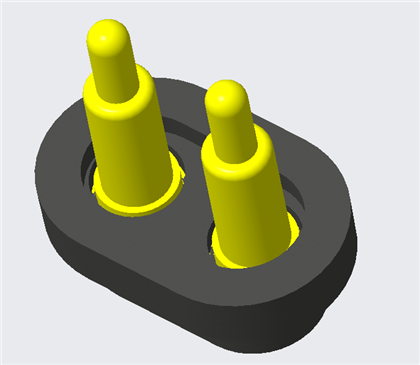 Vodotesný kolíkový konektor Pogo pre mužov a ženy