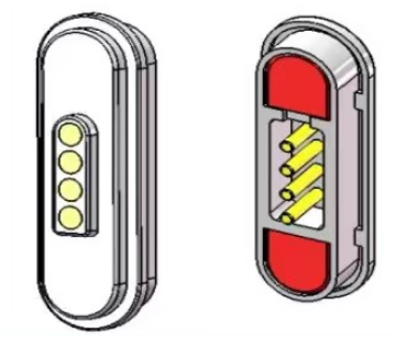 4PIN magnetický nabíjací konektor